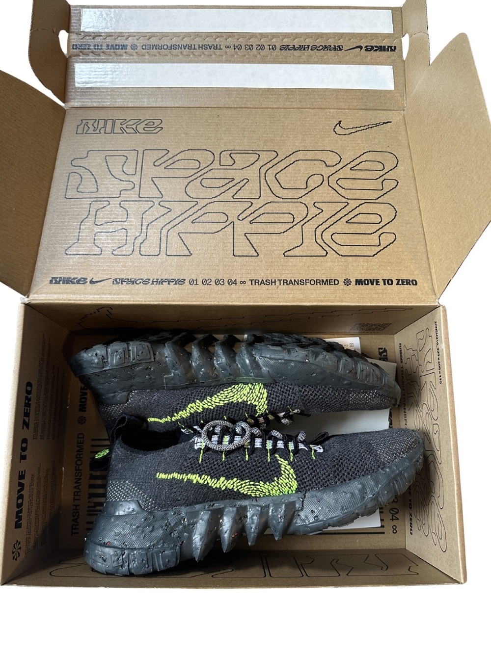 Nike Space Hippie 01 Sneakers Anthracite Volt